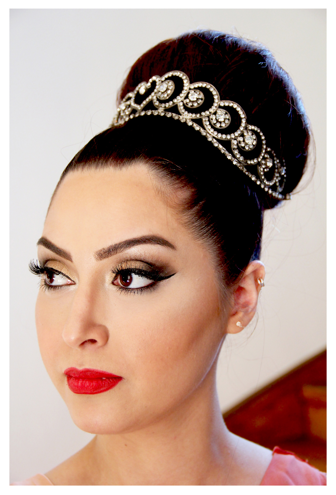 Beispiel persisches Braut Make-up